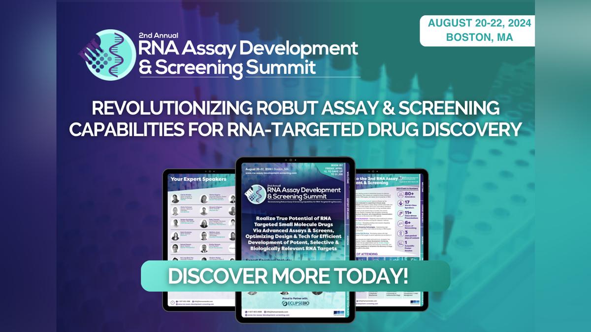 2nd RNA Assay Development Screening Summit banner