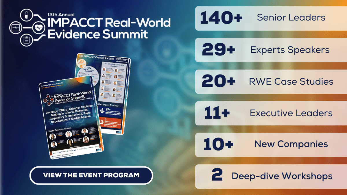 13th IMPACCT Real-World Evidence Summit