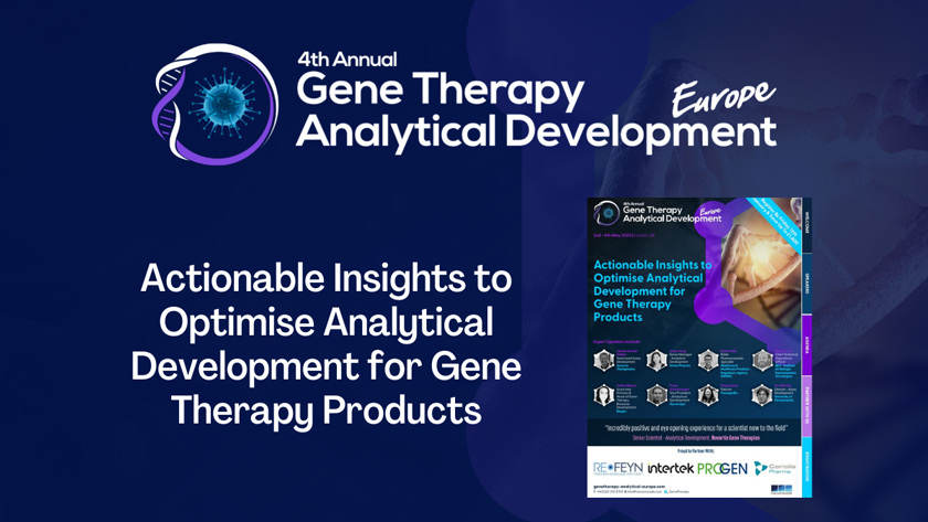 4th Gene Therapy Analytical Development Europe Summit 2023 | pharmaphorum