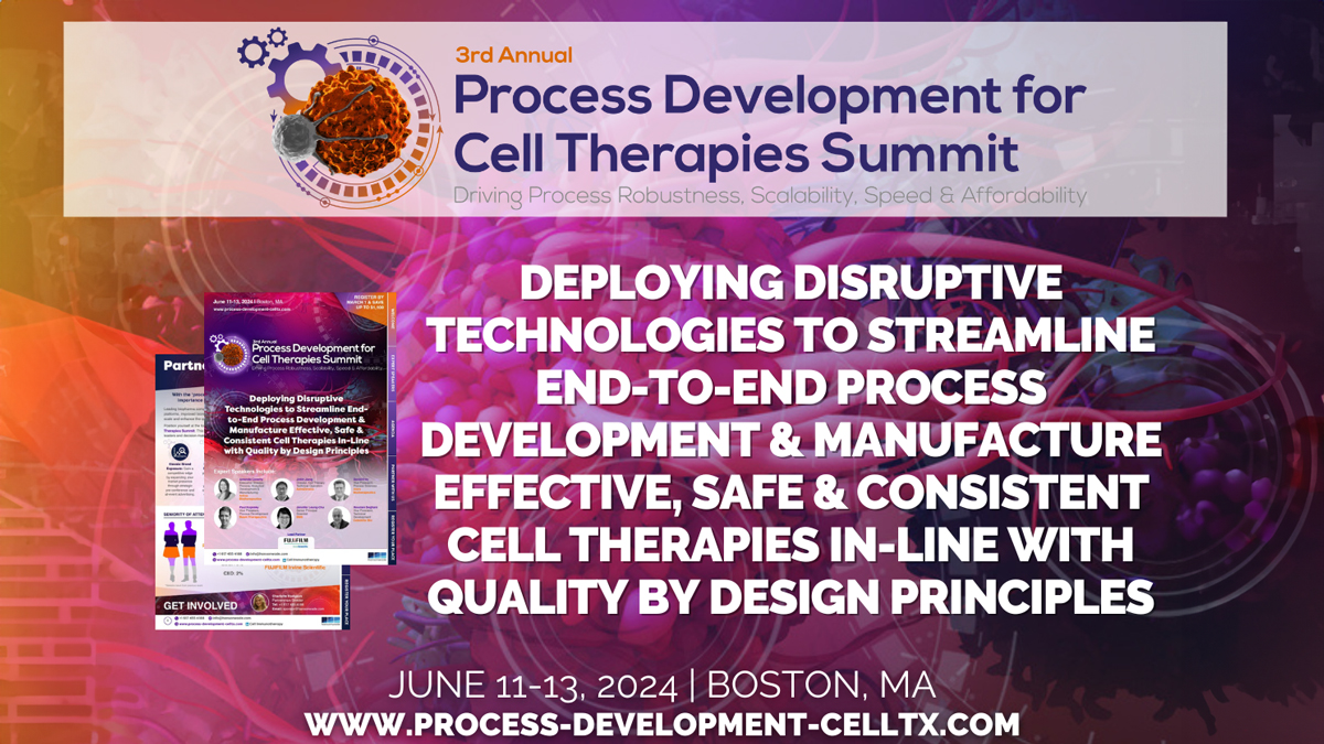 3rd Process Development for Cell Therapies Summit | pharmaphorum