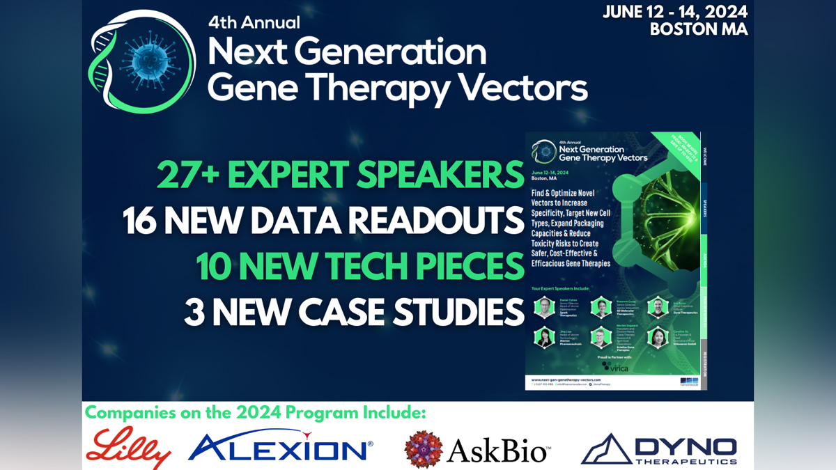 4th Next Generation Gene Therapy Vectors Summit 2024 | Pharmaphorum