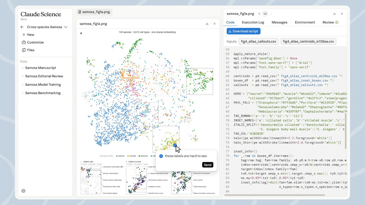 Anthropic launches Claude Science for pharma researchers