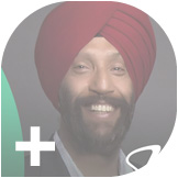 people visual with speech bubbles