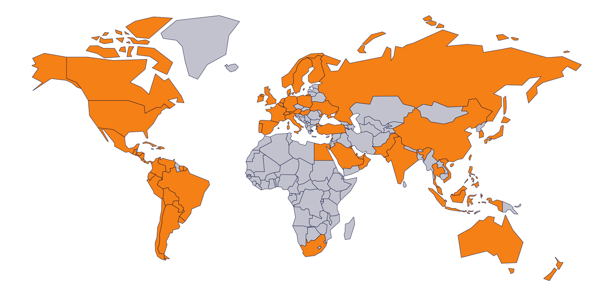 M3 Map pic of world