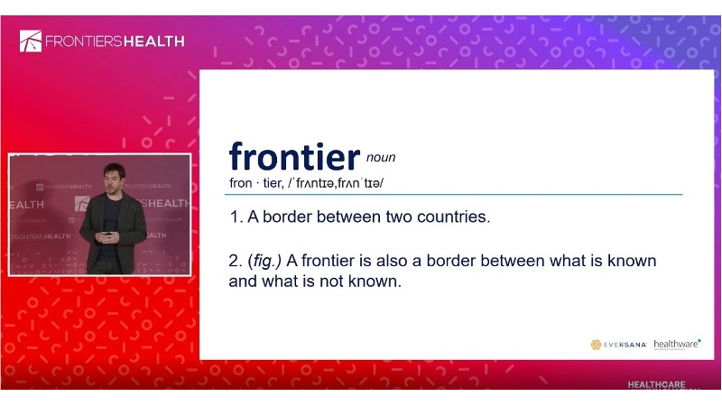 slide showing frontier definition