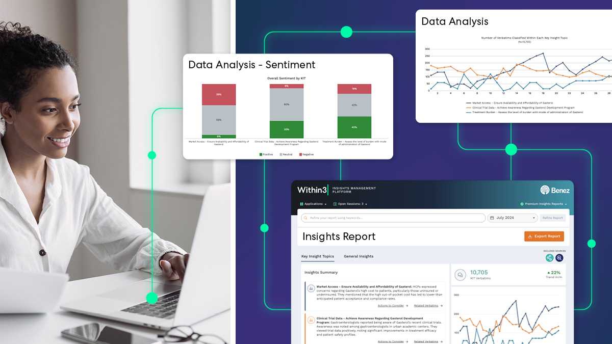 Data analysis graphic