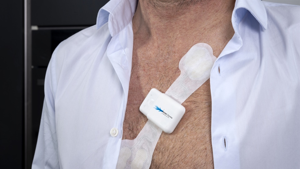 AIKON wearable heart sensor patch