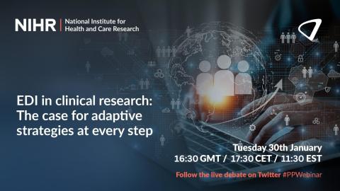 EDI in clinical research webinar