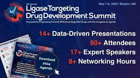 4th Ligase Targeting Drug Development Summit 2024 banner