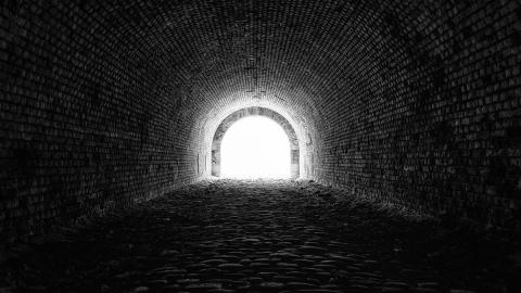 light at the end of the tunnel