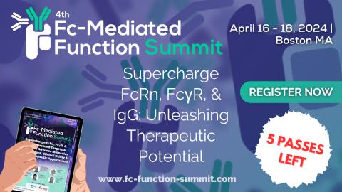 4th Fc-Mediated Function Summit banner