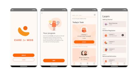 digital health app for depression