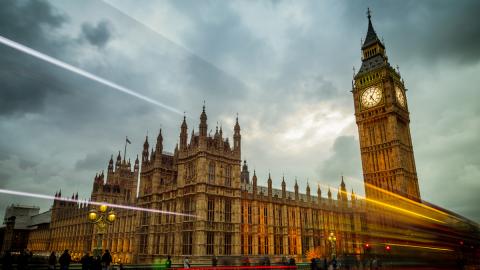 Houses of Parliament - a Labour government