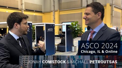 Michael Petroutsas at ASCO 2024