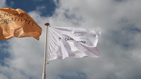 Cannes Lions flags image for a creative review of the event