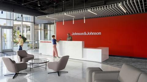 Johnson & Johnson front desk