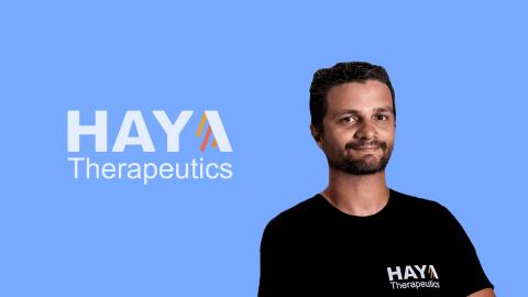 Samir Ounzain, CEO and co-founder of Haya Therapeutics