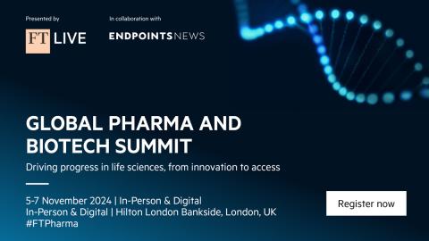 FT Global Pharma & Biotech Summit 2024 banner