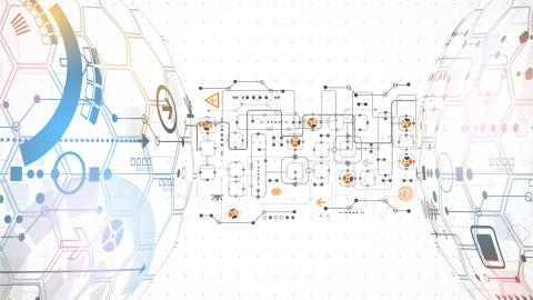 illustration of AI style auto generation flow diagram