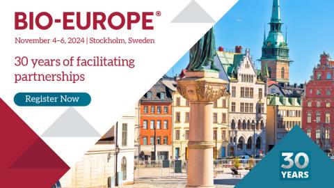 BIO-Europe's 30th Anniversary Landmark Event in Stockholm banner image