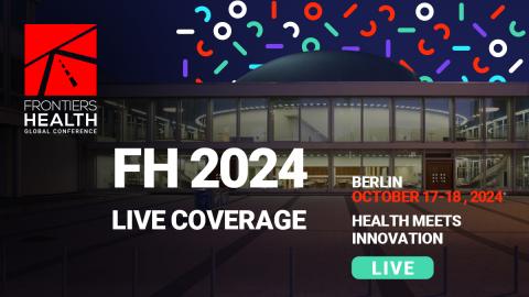 Frontiers Health 2024 Live Coverage banner