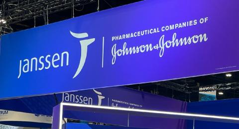 Johnson & Johnson's booth at ASCO 2024