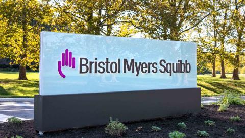 Bristol Myers Squibb sign