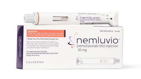 Galderma adds new indication for blockbuster hope Nemluvio