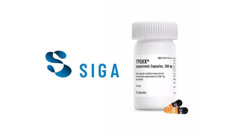 SIGA pill bottle