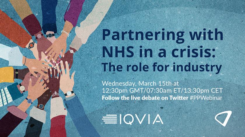 Partnering with NHS in a crisis: The role for industry