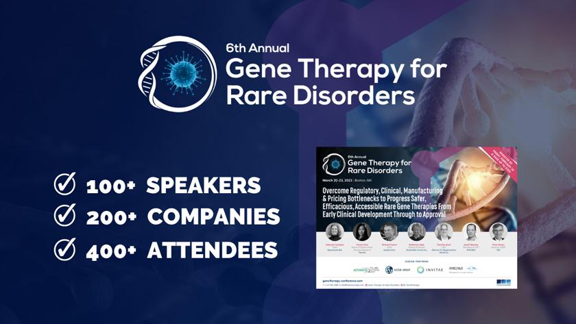 6th Gene Therapy For Rare Disorders Summit 2023 | Pharmaphorum