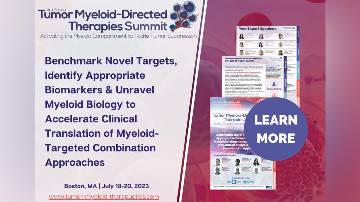 3rd Annual Tumor-Myeloid-Directed Therapies Summit
