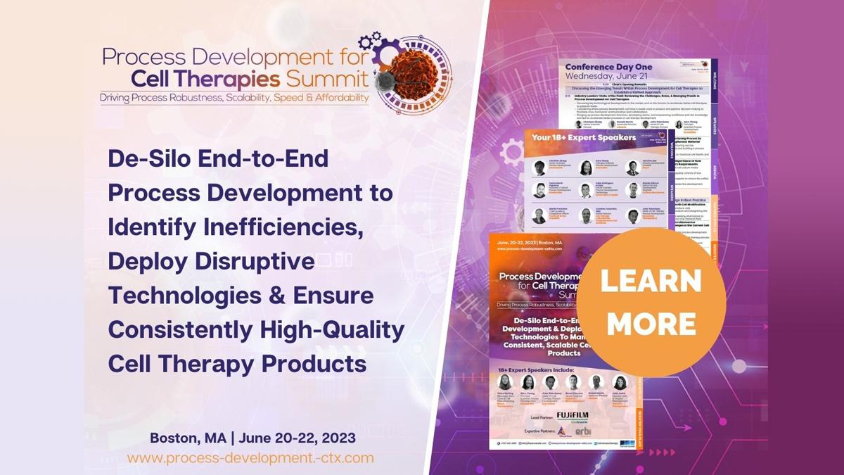 2nd Process Development for Cell Therapies 