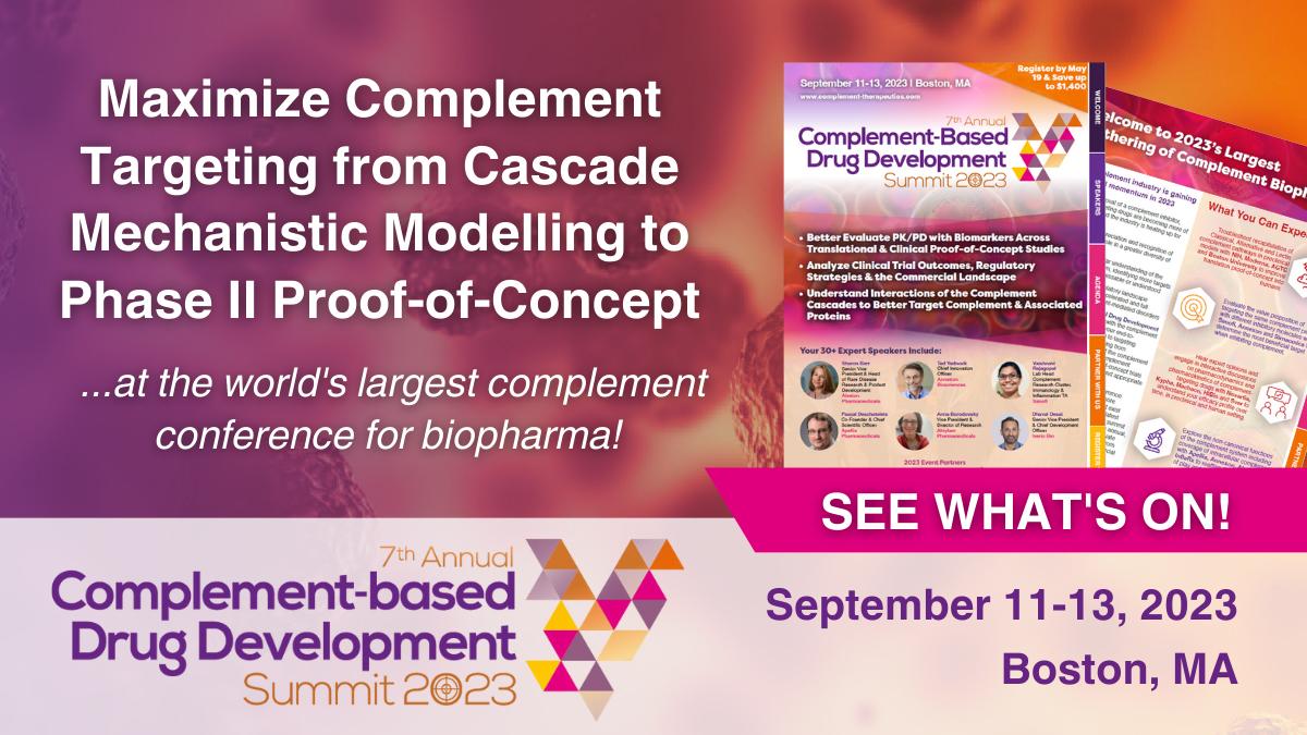 7th Complement-Based Drug Development Summit