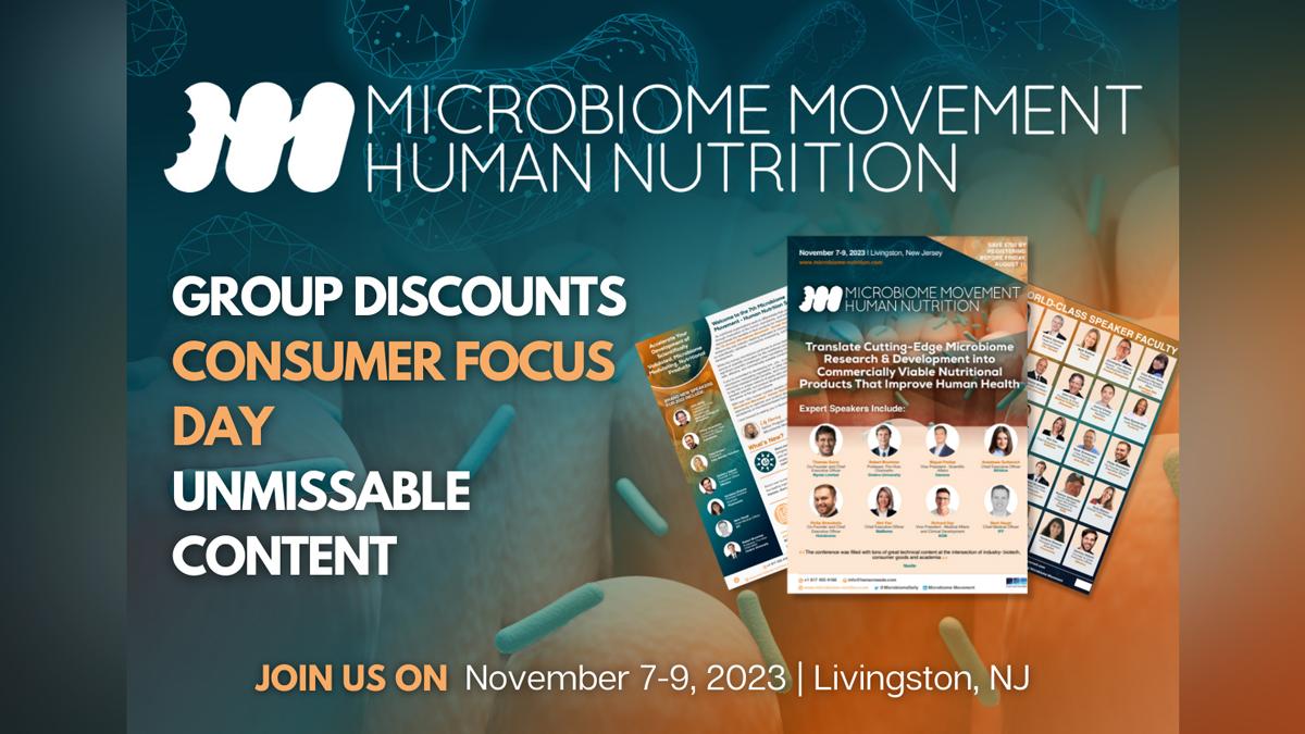 7th Microbiome Movement – Human Nutrition Summit | Pharmaphorum