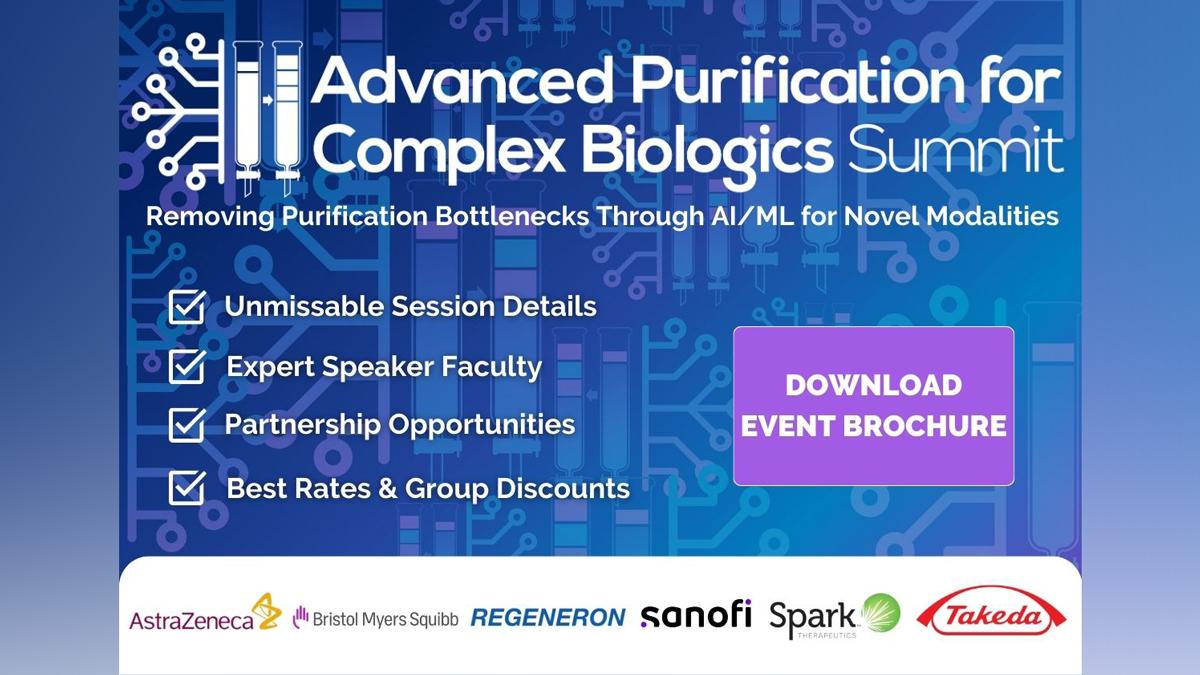 Advanced Purification for Complex Biologics Summit