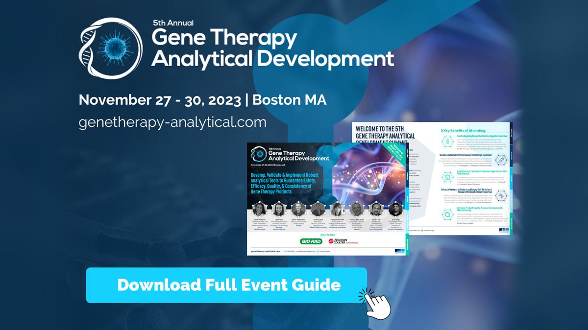 5th Annual Gene Therapy Analytical Development Summit 2023