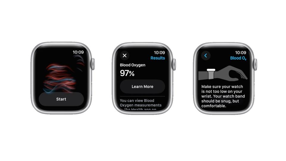 Pulse oximetry apple online watch