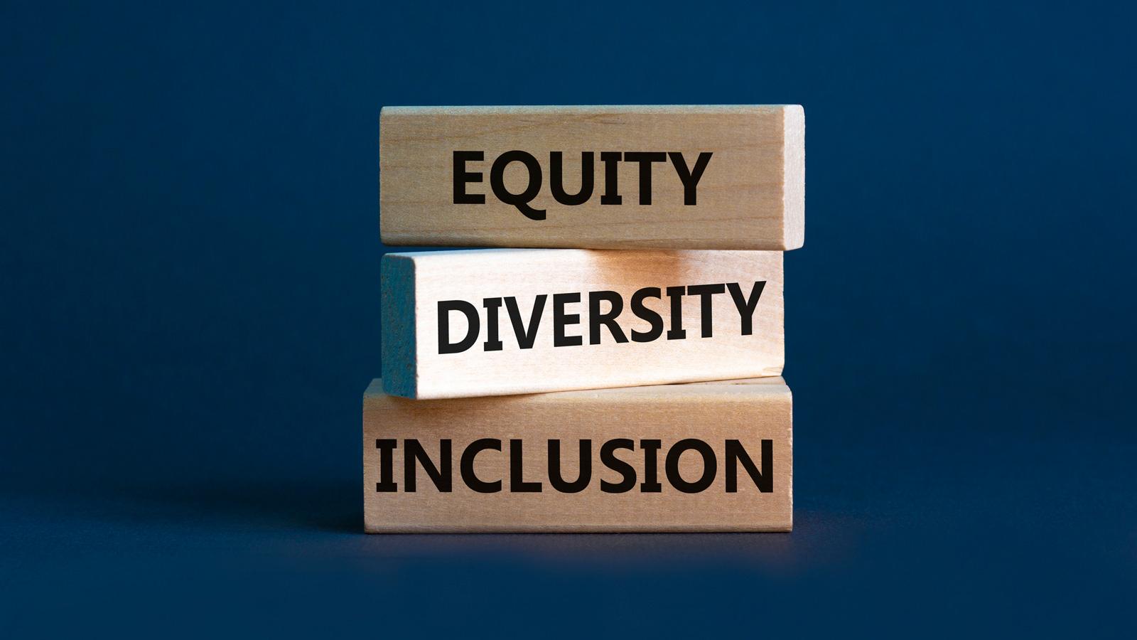 diversity, equity, and inclusion blocks