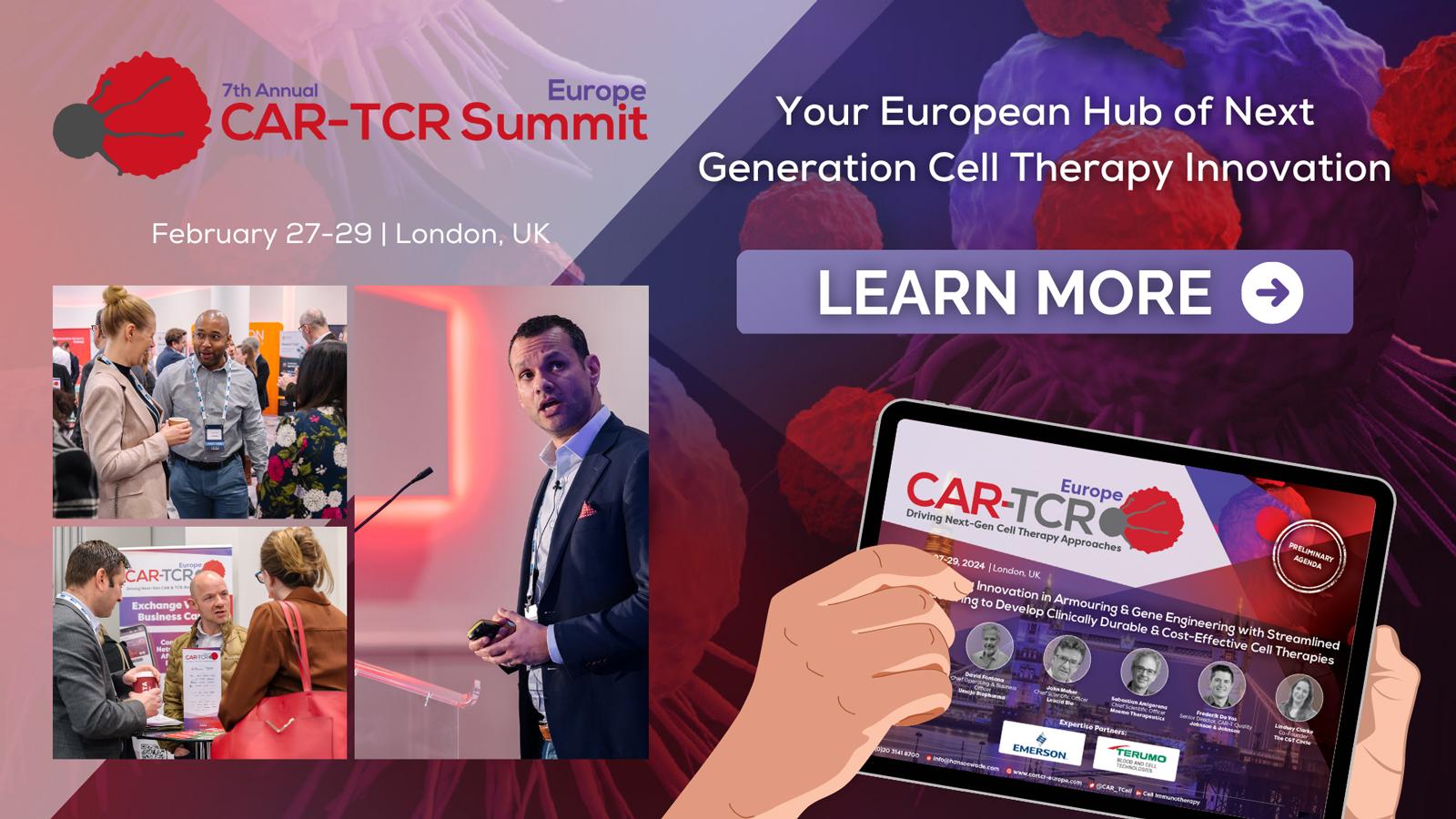 7th CAR-TCR Summit Europe
