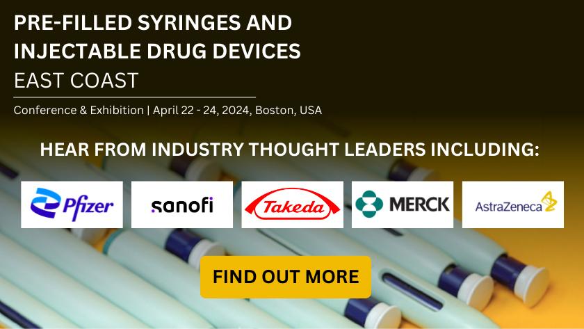 Pre-Filled Syringes and Injectable Drug Devices East Coast Conference and Exhibition 