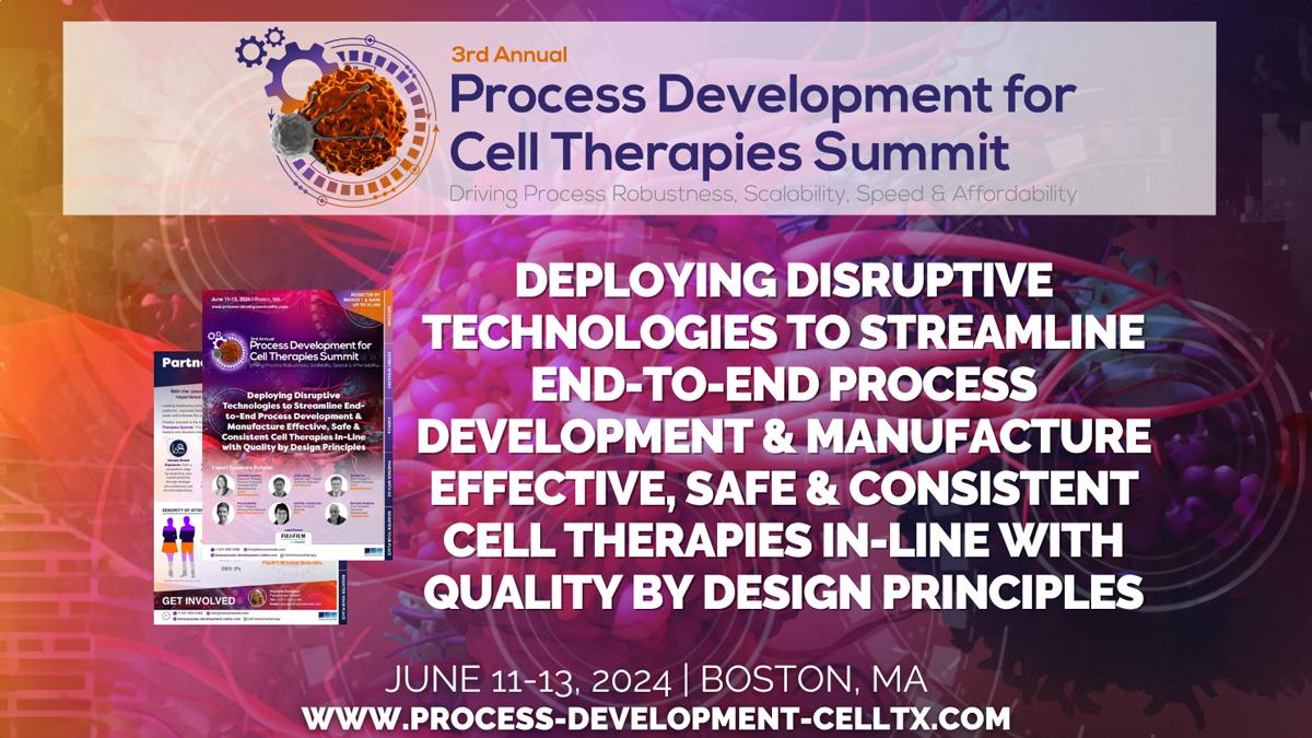 3rd Process Development for Cell Therapies Summit