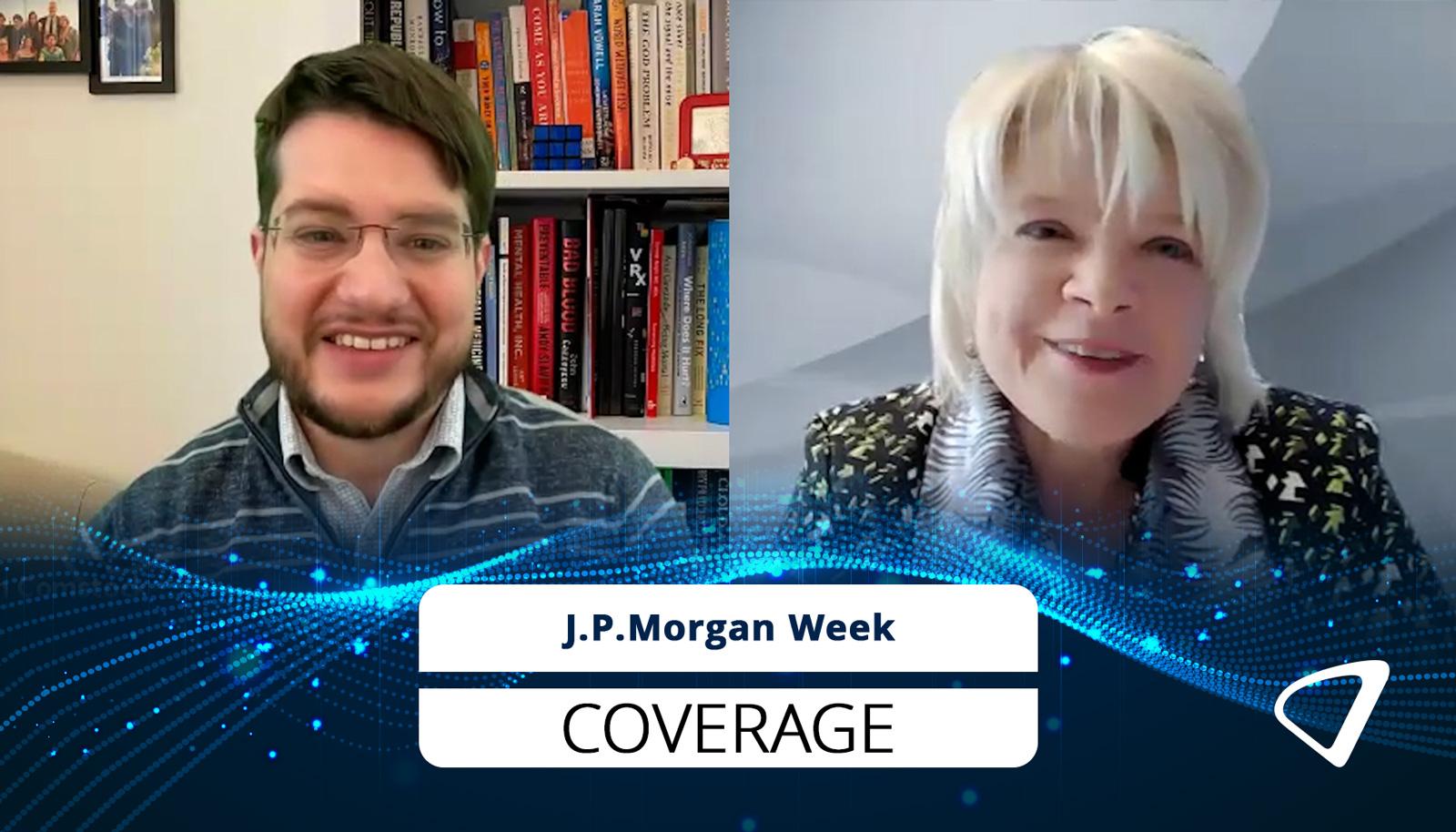 JP Morgan interview with Jonah Comstock and Marianne De Backer