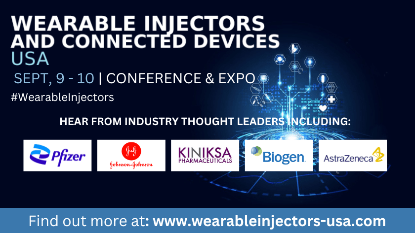 Wearable Injectors and Connected Devices USA banner