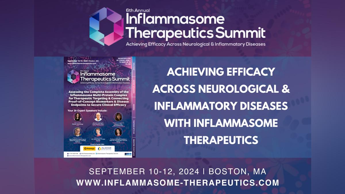 6th Inflammasome Therapeutics Summit banner