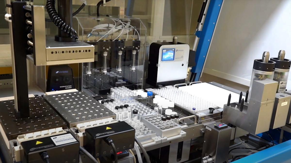 Iktos' Chemspeed robotics-powered chemistry platform