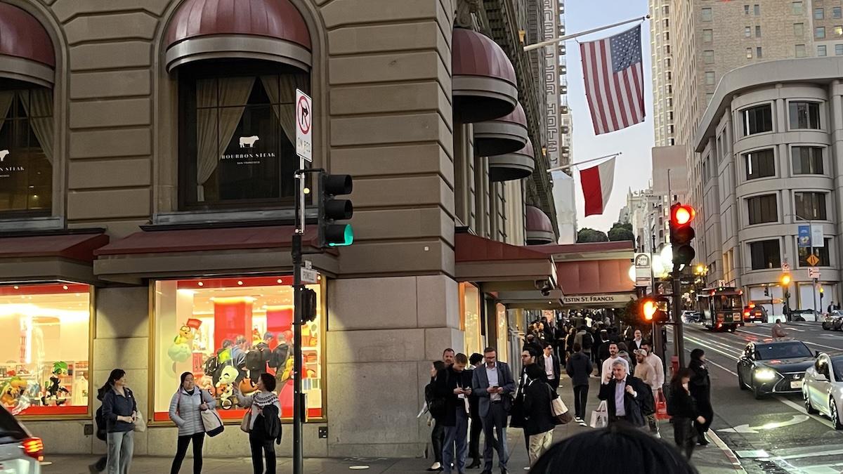 The Westin St Francis, where the main JPM conference is held.