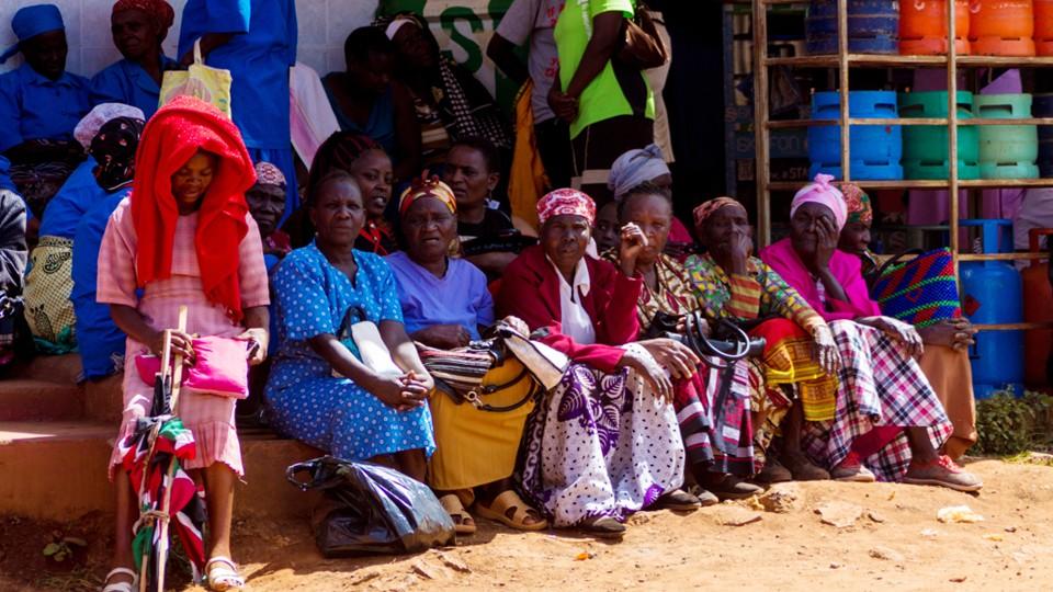 Kenyan women in Kisumu