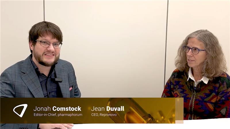 pharmaphorum with Repronovo's Jean Duvall during JPM2026