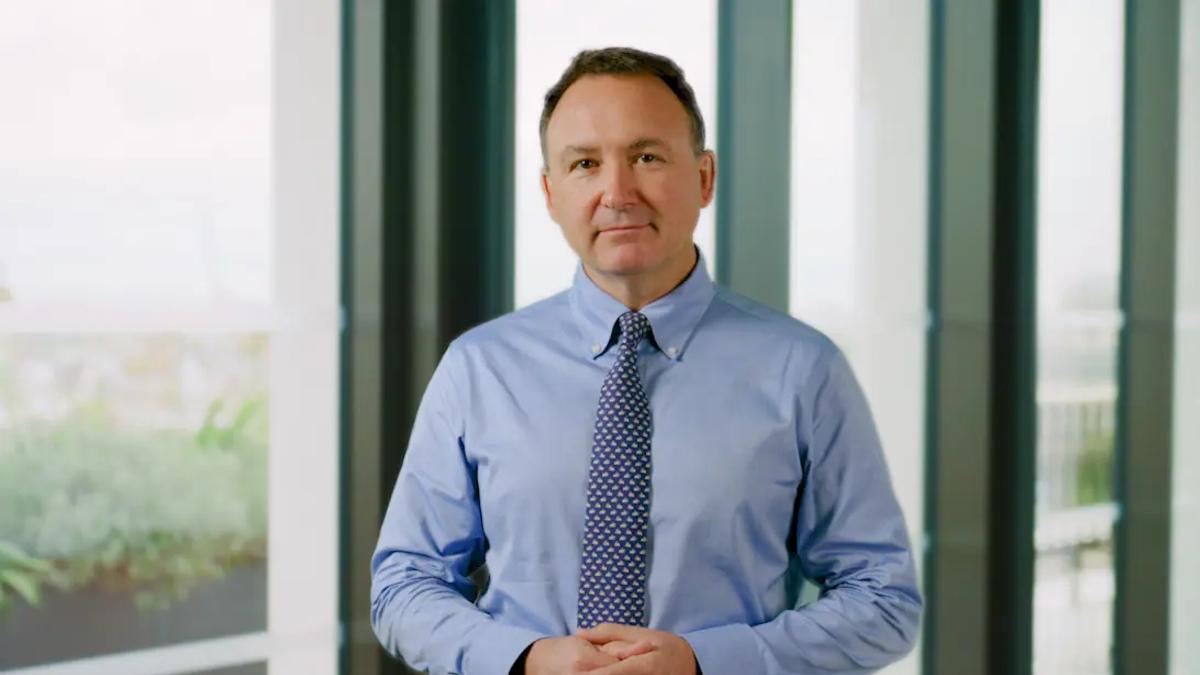 GSK's chief executive, Luke Miels